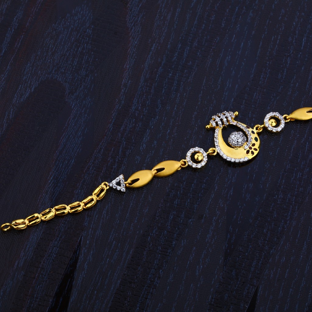 Ladies 916 Diamond Bracelet-LB69