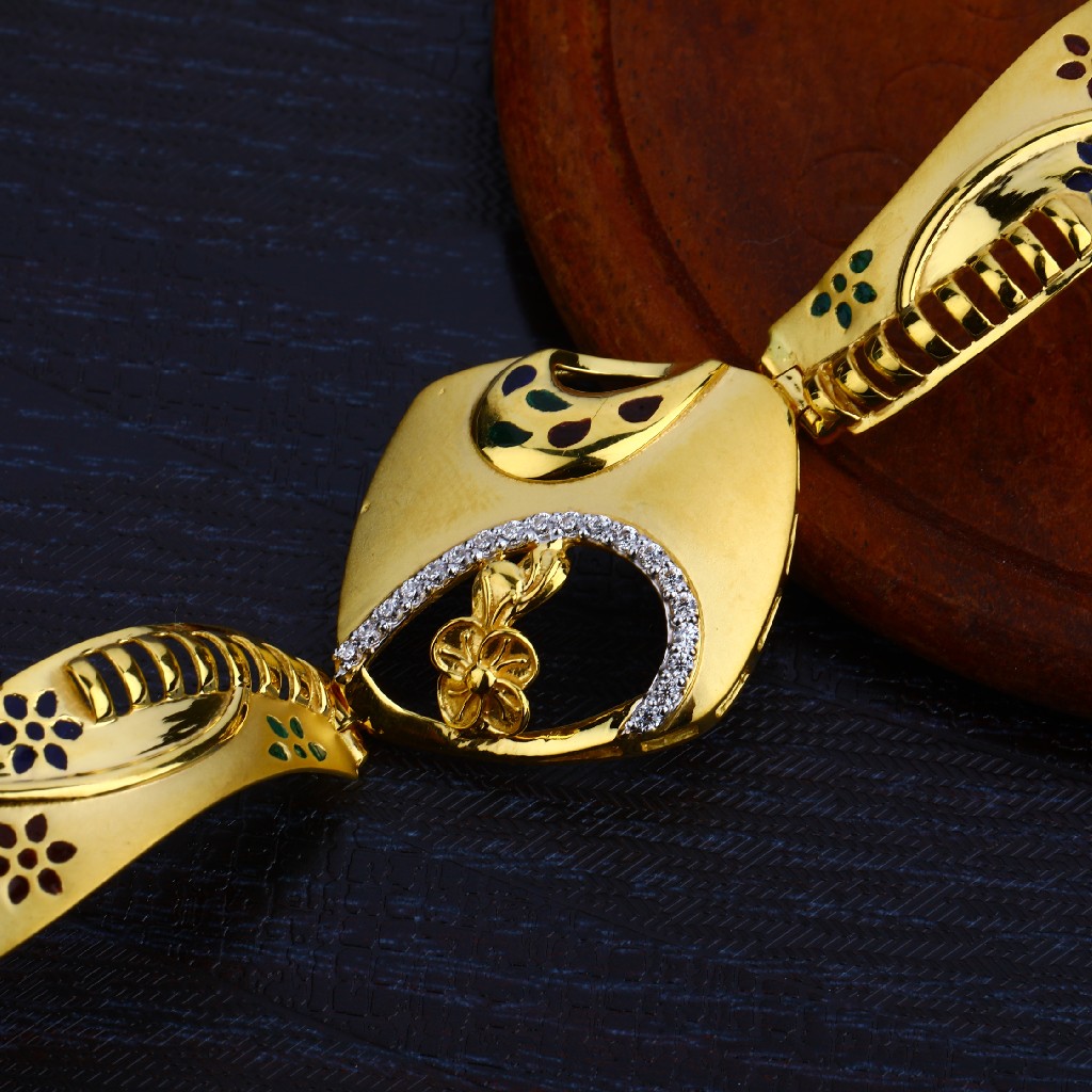 Ladies Gold Bracelet-LB68 - Image 2