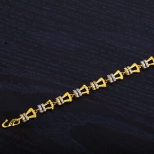 Ladies Gold 916 Diamond Lucky-LB29