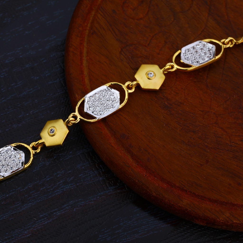 916 Ladies Gold Bracelet-LB06 - Image 2