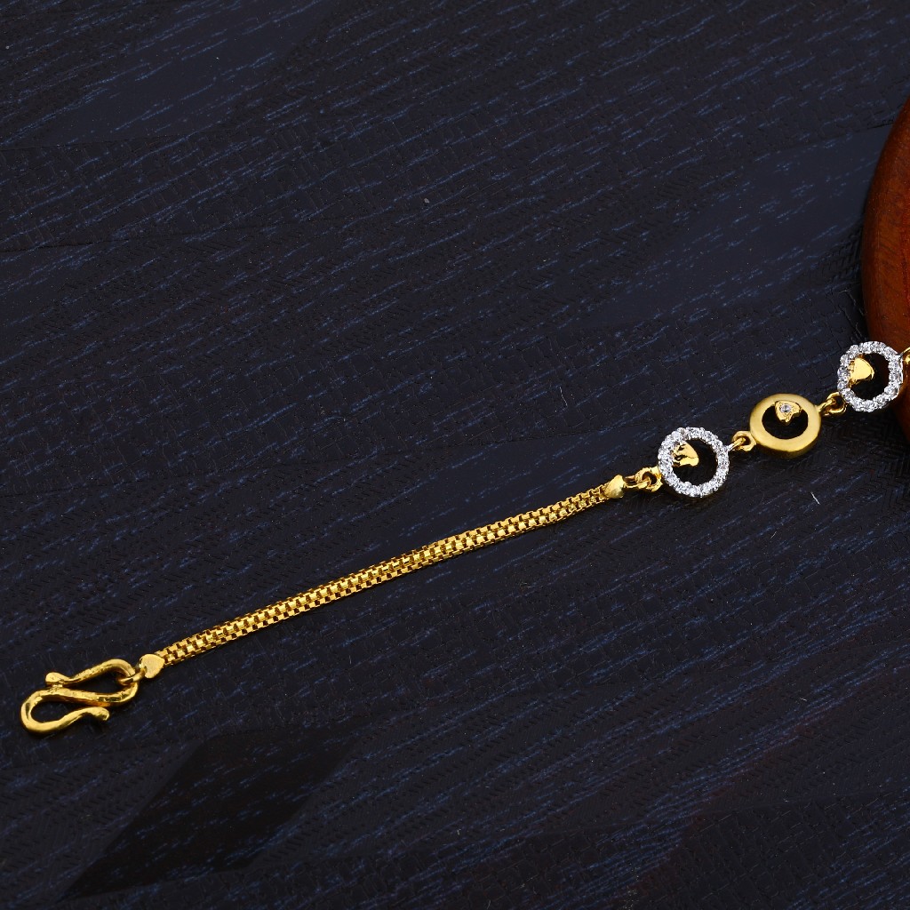 22K Gold Ladies Bracelet-LB02