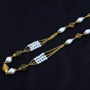 22K Gold Moti Ladies Mala-AC52