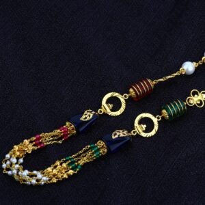 916 Gold Moti Ladies Mala-AC50