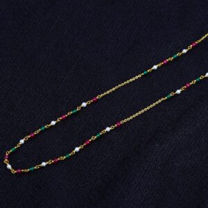 Ladies Gold Moti Mala-AC35