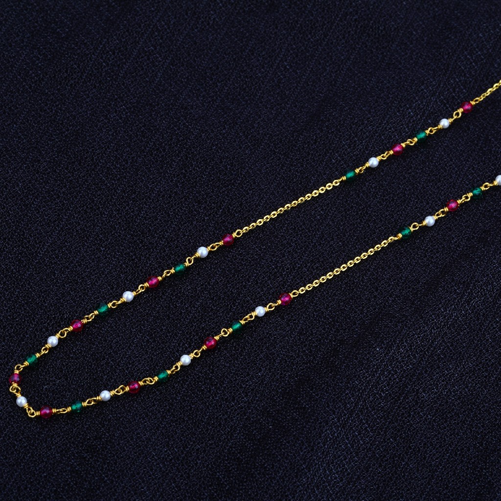 Ladies Gold Moti Mala-AC35