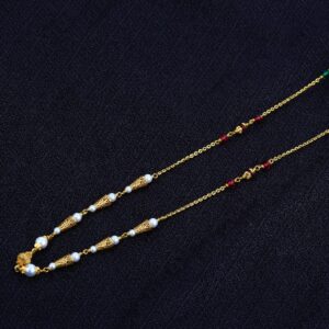 Ladies 22K Gold Chain Mala-AC34