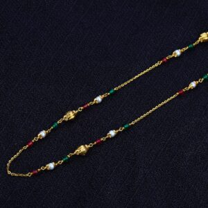 Ladies Gold Daily Wear Moti Mala-AC26