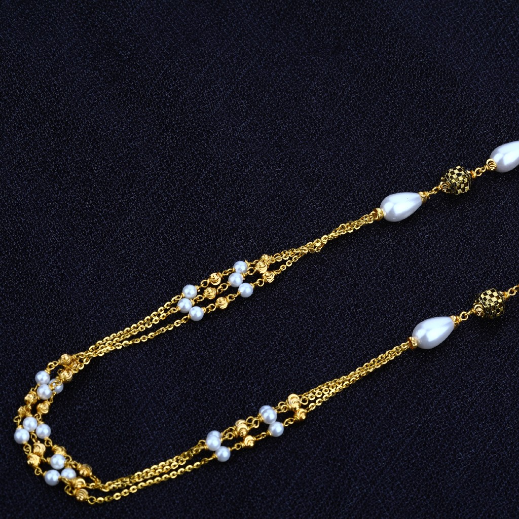 Ladies 916 Gold Chain Mala-AC25