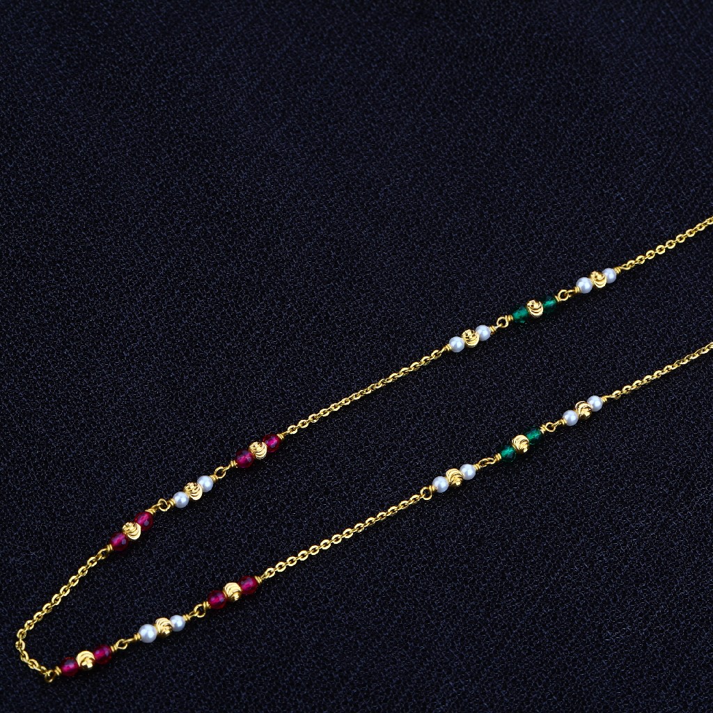 Ladies Gold Chain Mala-AC24