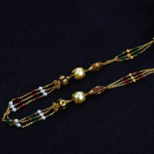 Ladies Gold Chain Mala-AC23