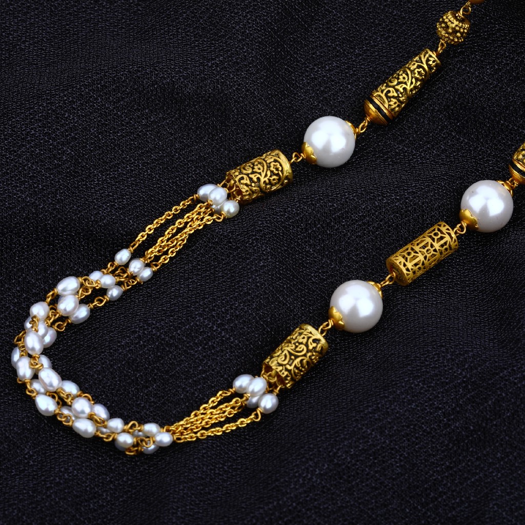 Ladies 916 Gold Mala-AC22