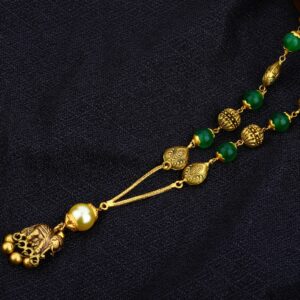 Ladies 22K Gold Chain Moti Mala-AC19