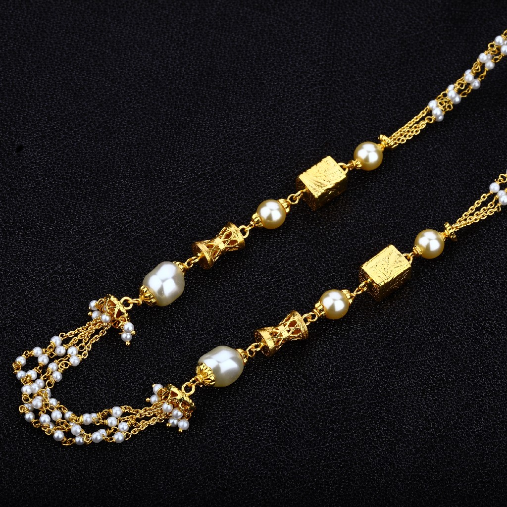 Ladies 916 Gold Antique Mala-AC09