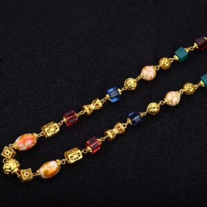 Ladies 22K Gold Chain Mala-AC08