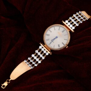 Rose Gold Ladies Watch-RLW77
