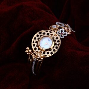 Ladies Rose Gold Designer 18K Watch-RLW68