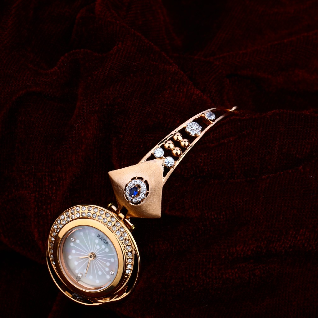 Rose Gold Ladies Diamond Watch-RLW59 - Image 3