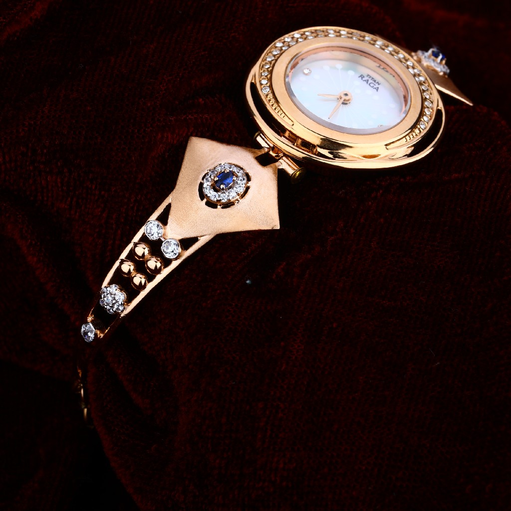 Rose Gold Ladies Diamond Watch-RLW59 - Image 2