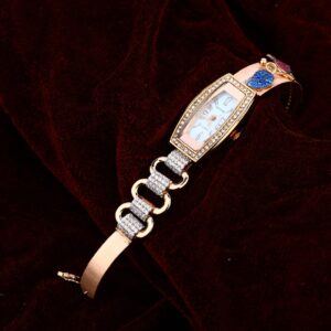 Ladies 18K Rose Gold Watch-RLW57