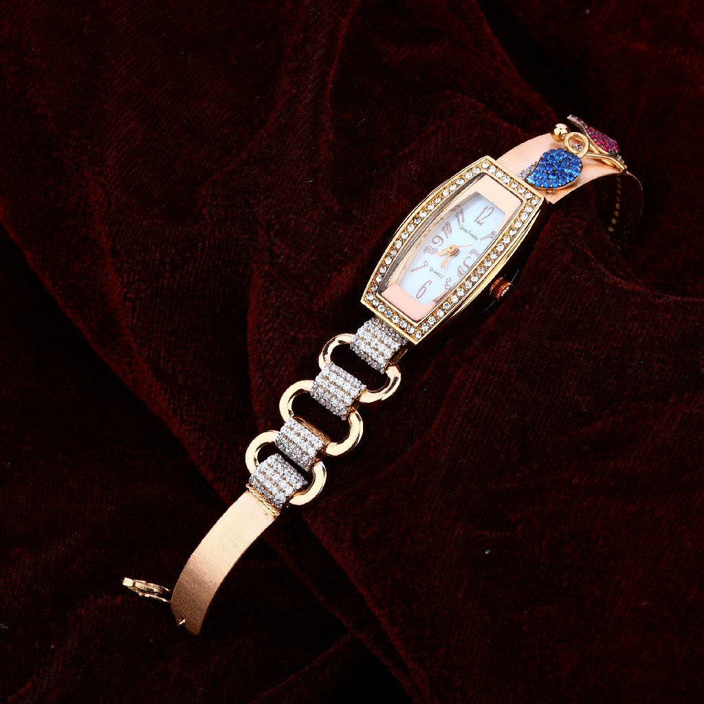 Ladies 18K Rose Gold Watch-RLW57