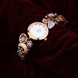 Ladies 18K Rose Gold Watch-RLW46