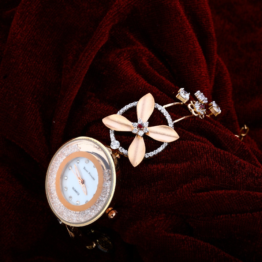 Diamond Gold Ladies Watch-RLW36 - Image 3