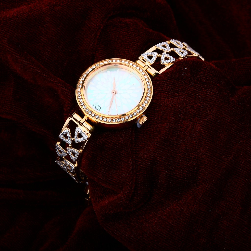 Ladies Rose Gold Wedding Watch-RLW18
