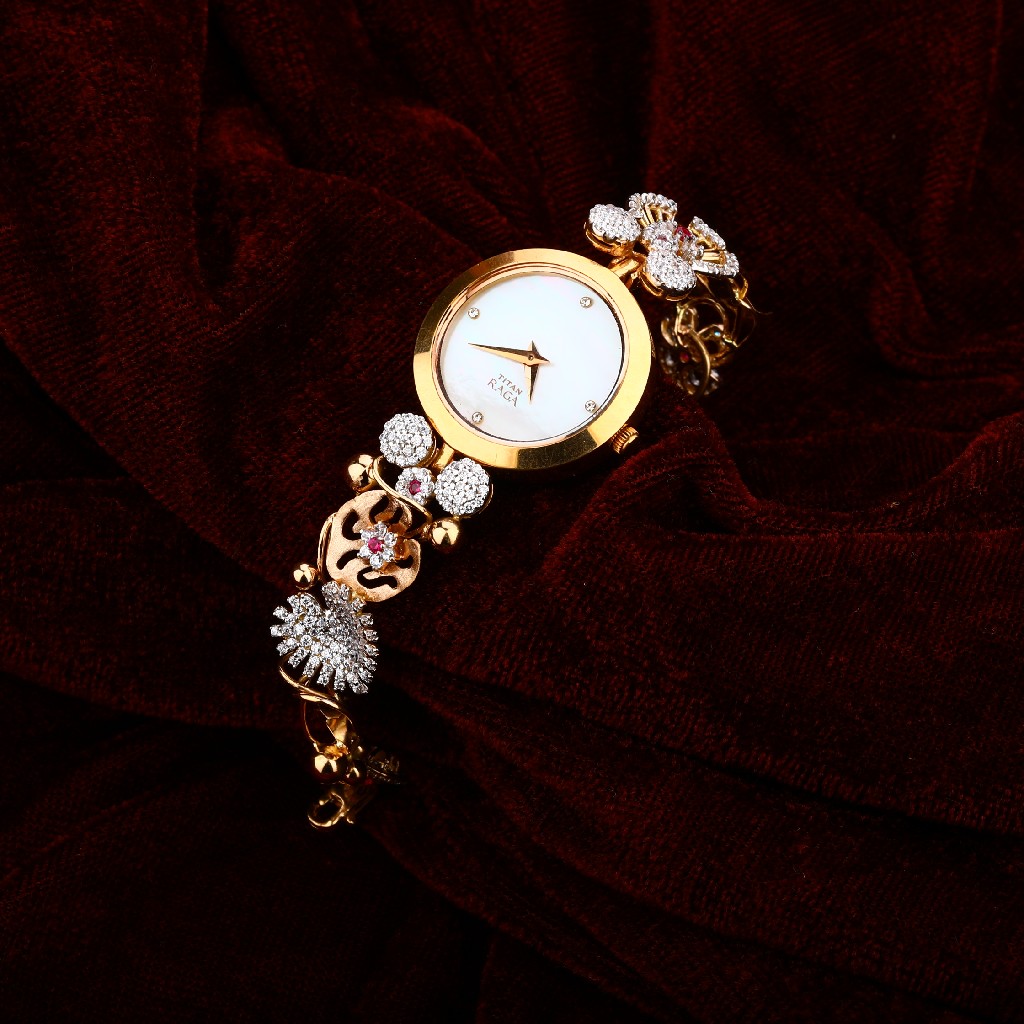 18K Ladies Rose Gold Watch-RLW14