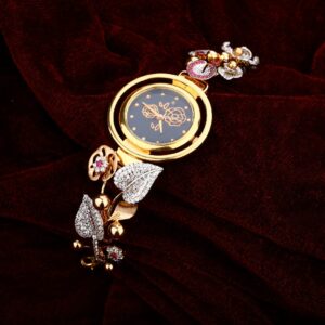 Rose Gold 18K Ladies Watch-RLW12
