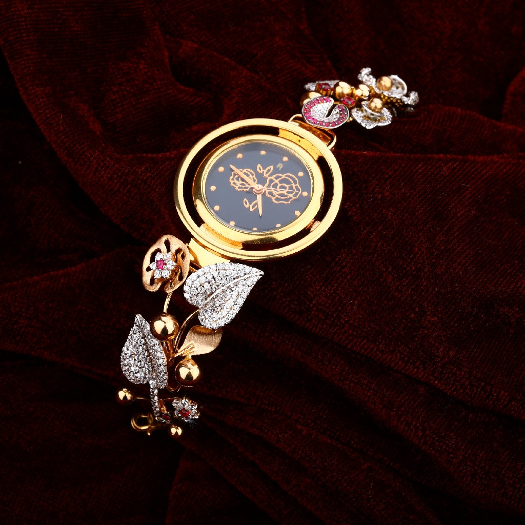 Rose Gold 18K Ladies Watch-RLW12