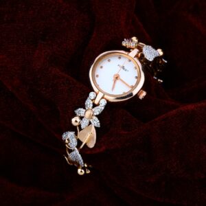 Rose Gold 18K Ladies Watch-RLW06