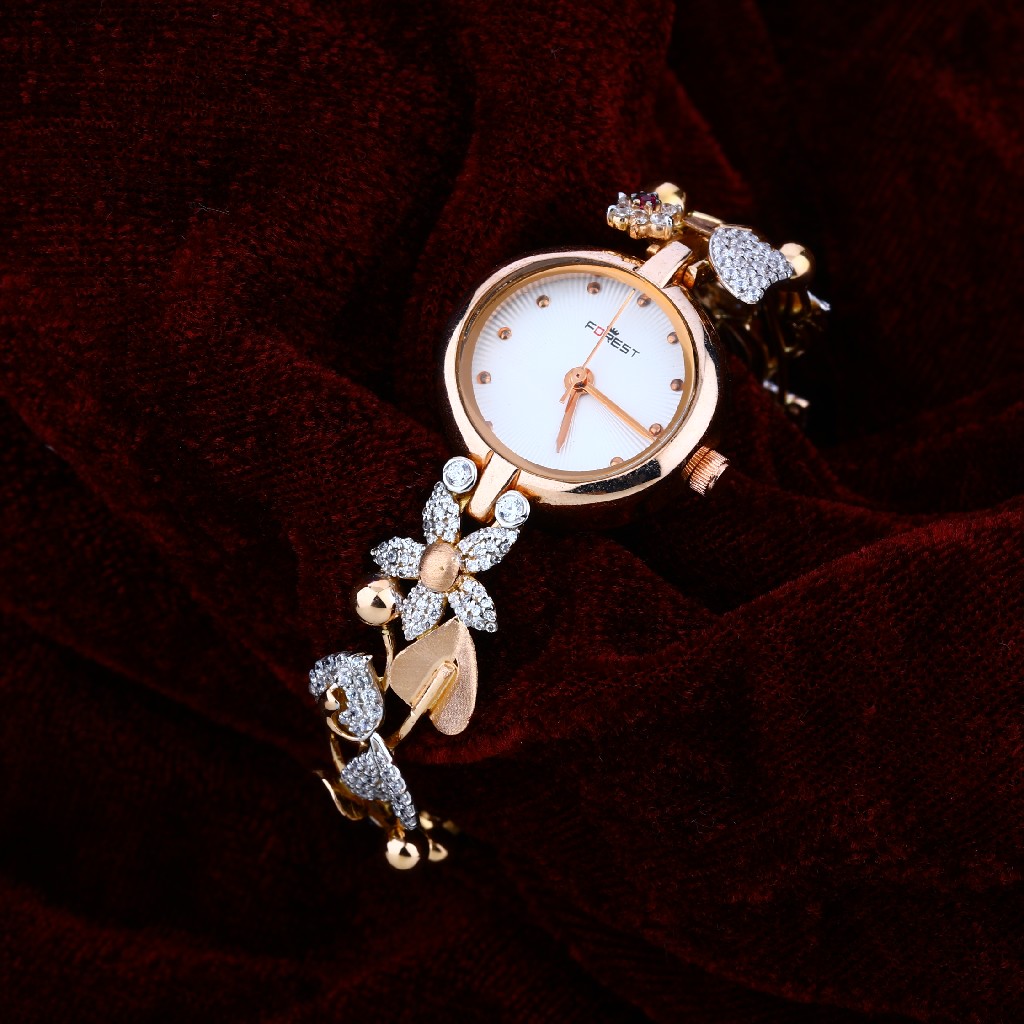 Rose Gold 18K Ladies Watch-RLW06