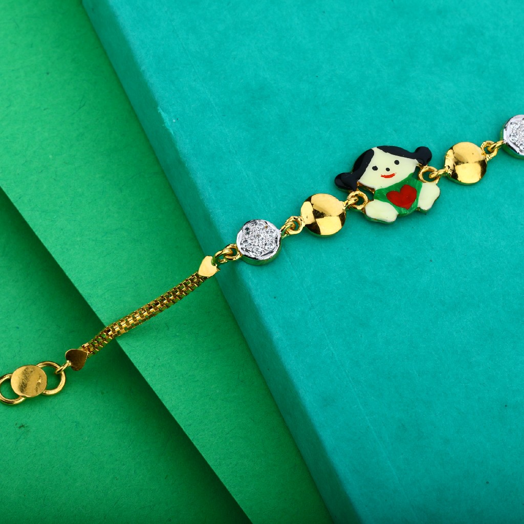 Gold Kids Bracelet-KB11