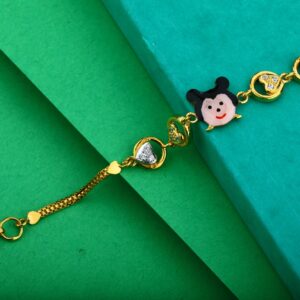 Kids 916 Gold Bracelet-KB10