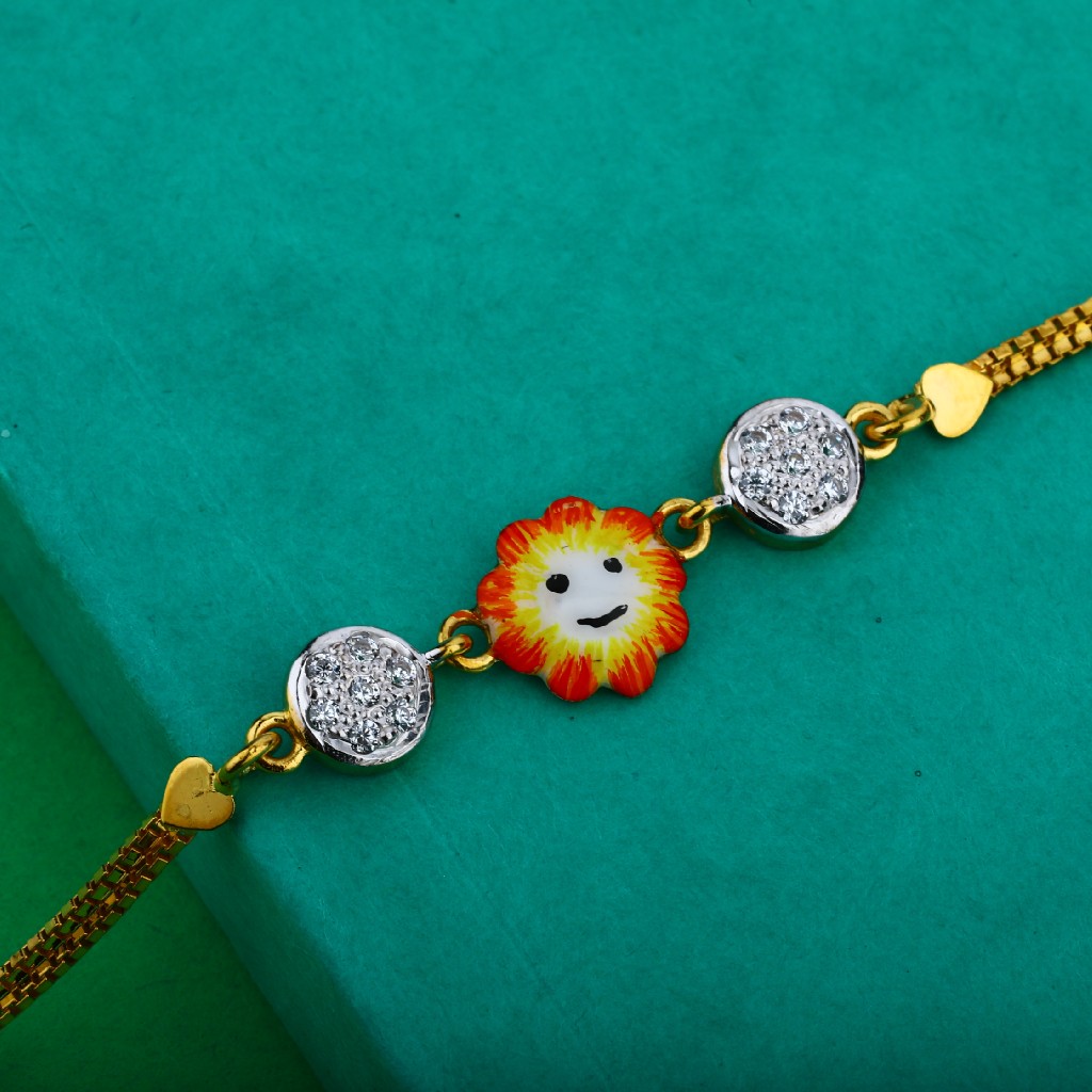Kids 22K Bracelet-KB07 - Image 2
