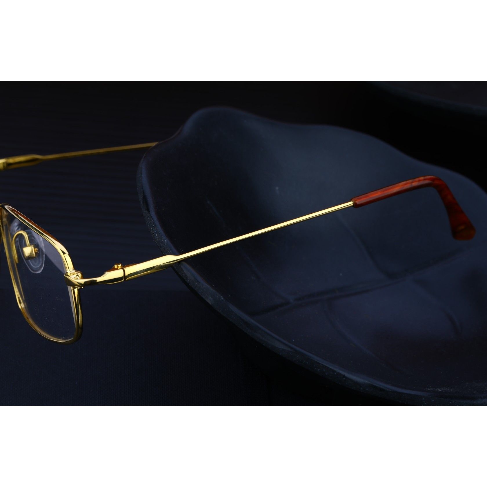 Mens Gold Spectacles-S01 - Image 2