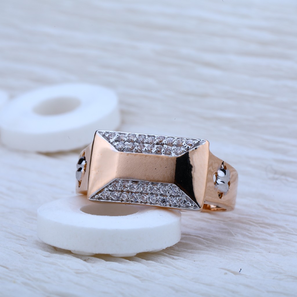Gold Mens Ring-RMR23 - Image 3