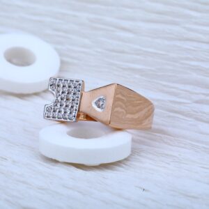 Mens Rose Gold Ring-RMR13