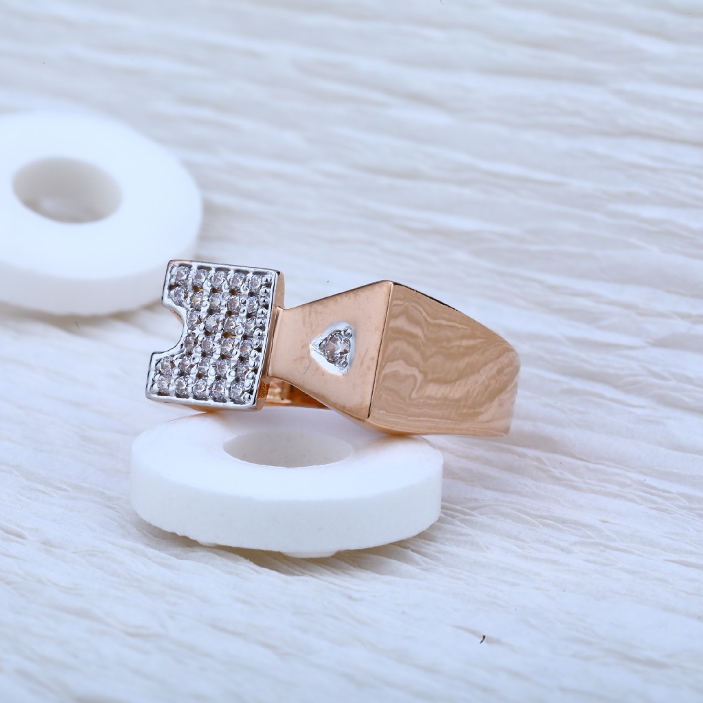 Mens Rose Gold Ring-RMR13