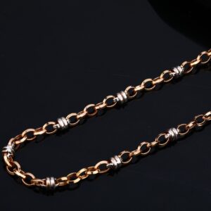 Mens Rose Gold 18K Chain-RMC38