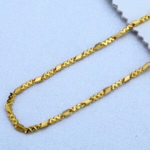 916 gold men' delicate choco chain mch23