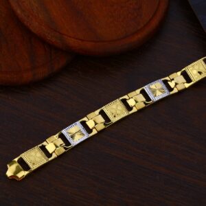 Mens Gold Casting Bracelet-MPB74
