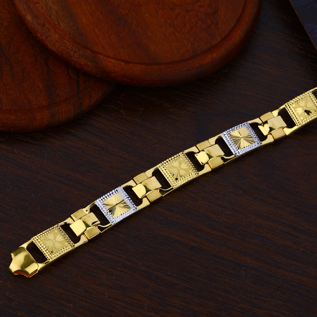 Mens Gold Casting Bracelet-MPB74