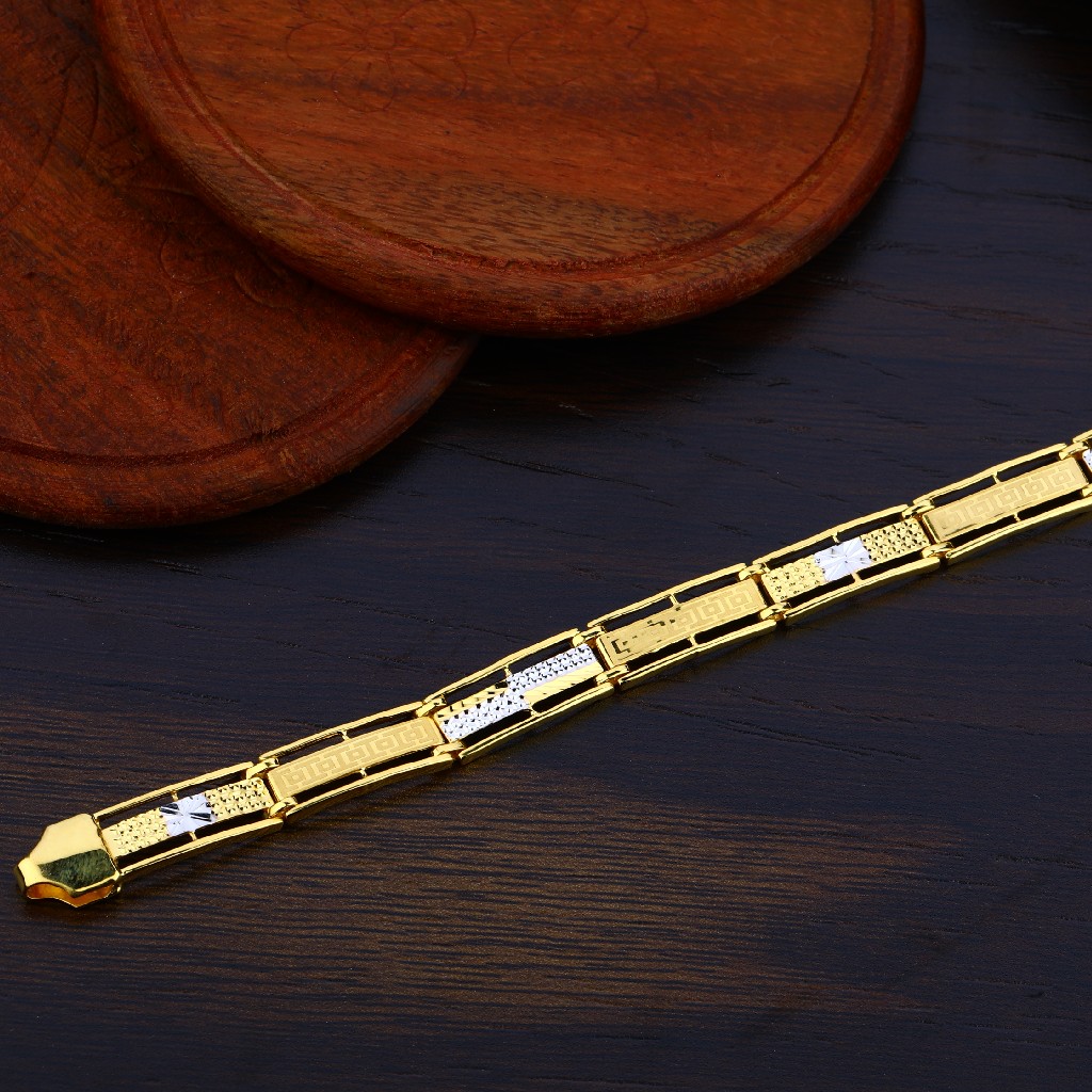 Mens Gold Bracelet-MPB69