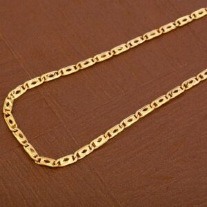 Mens 916 Gold Nawabi Chain-MNC37