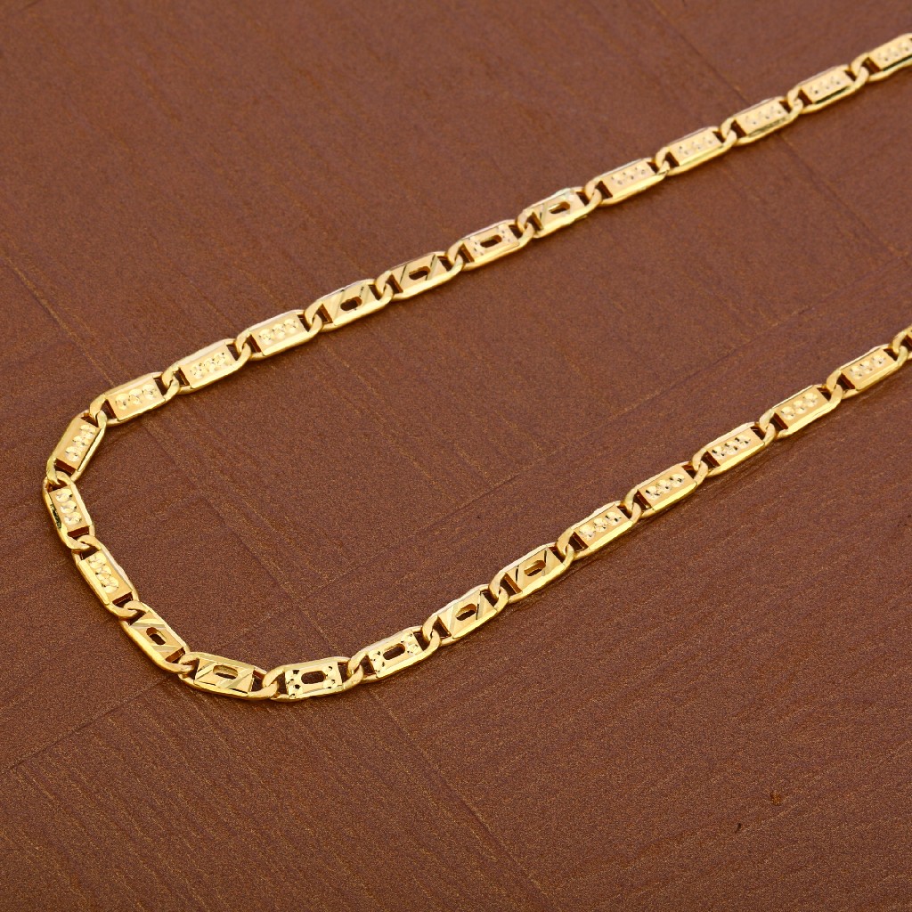 Mens 22K Gold Chain-MNC24
