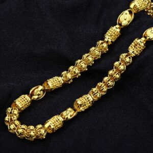 Mens Gold 916 Chain-MIC06
