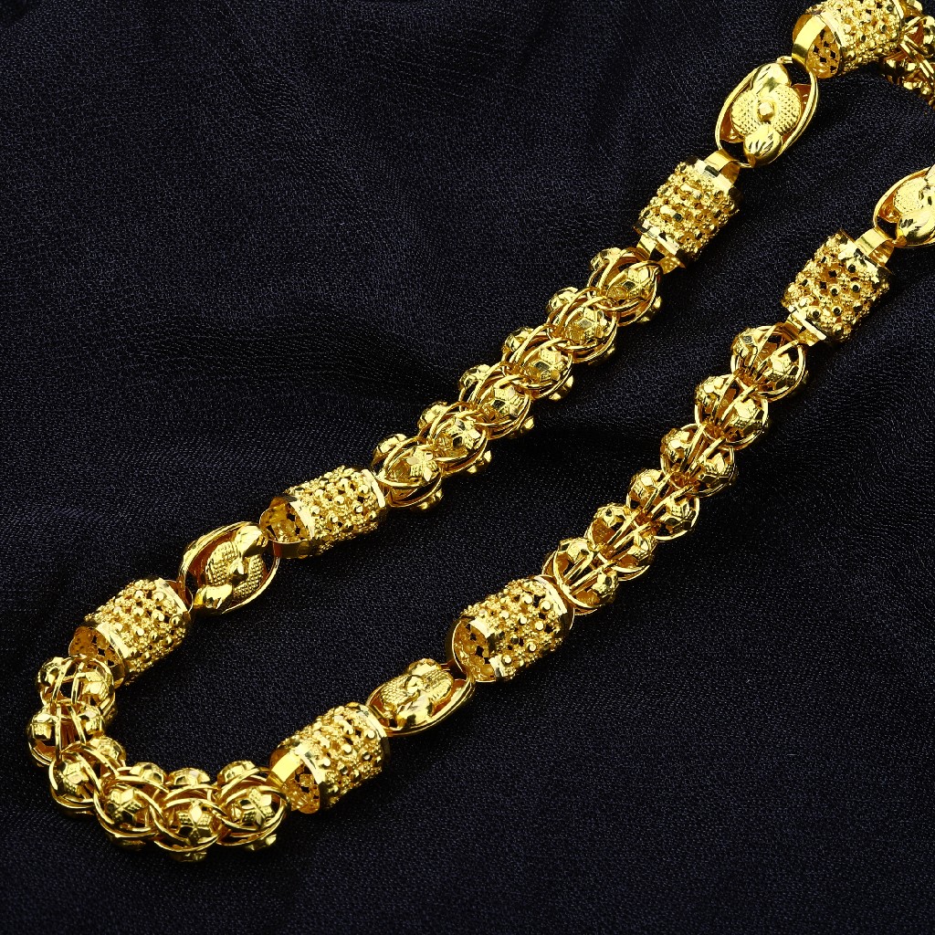 Mens Gold 916 Chain-MIC06