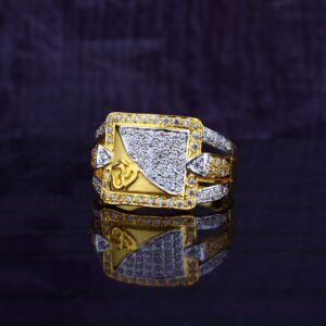 Mens Gold God Ring-MGR60