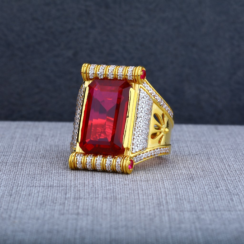 916 Gold Solitaire Ring-MSR69